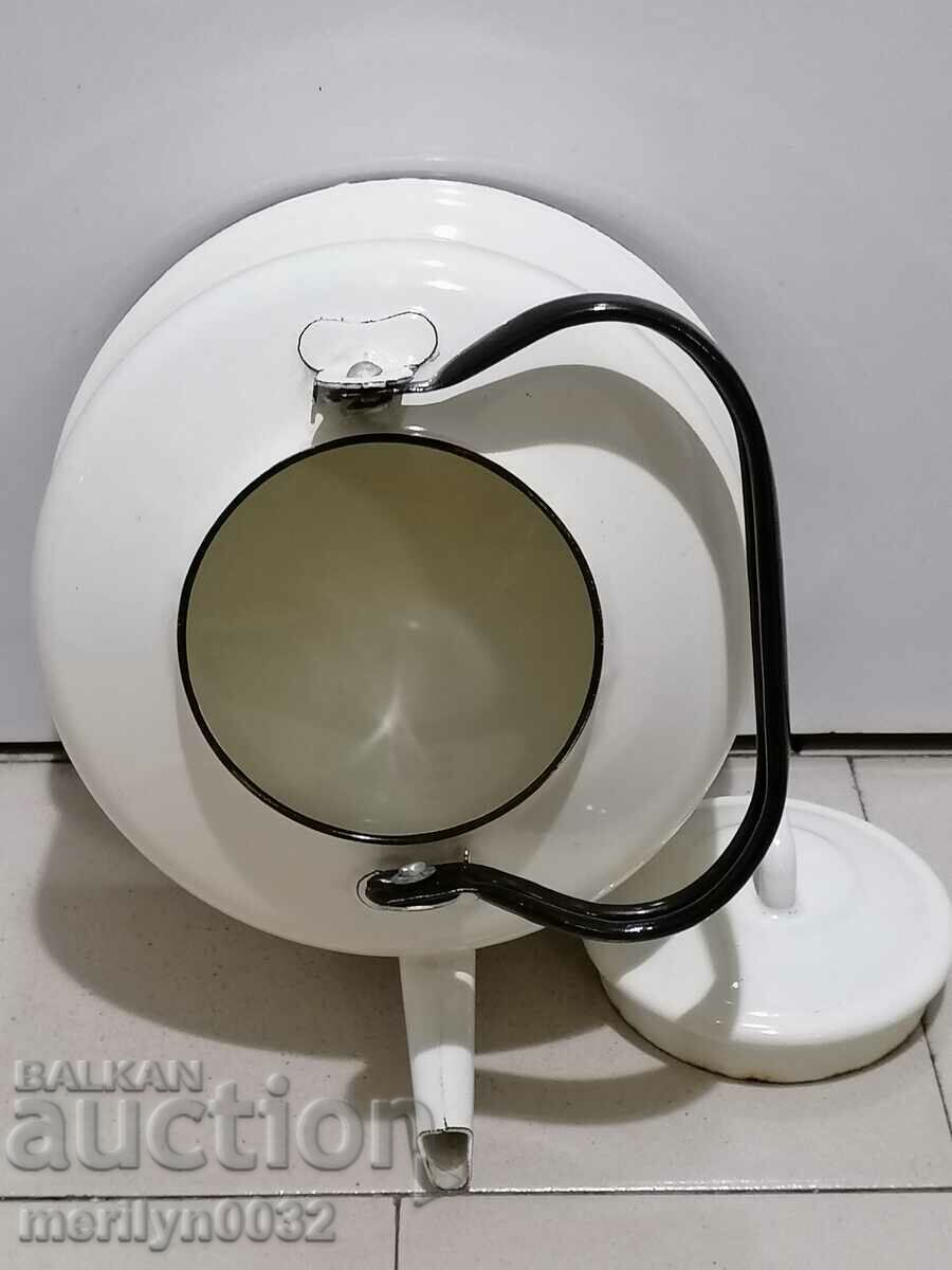 Επισμαλτωμένη τσαγιέρα από τη Σότσα, αγγείο με σμάλτο, ΕΣΣΔ - 6 Επισμαλτωμένη τσαγιέρα από τη Σότσα, αγγείο με σμάλτο, ΕΣΣΔ - 6