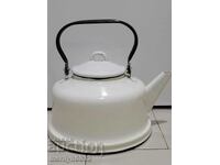 Επισμαλτωμένη τσαγιέρα από τη Σότσα, αγγείο με σμάλτο, ΕΣΣΔ