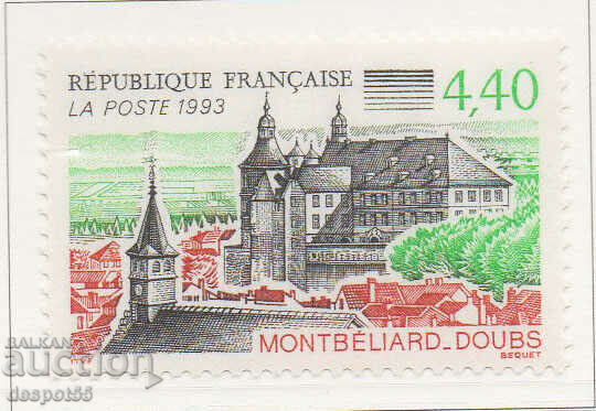 1993. Franţa. Reclamă turistică - Montbéliard.