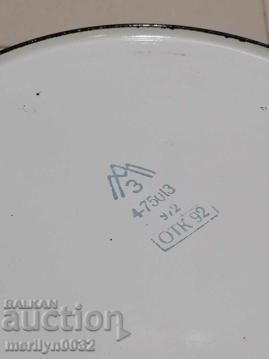 Enameled teapot from the Sotsa, a vessel with enamel, USSR - 7 Enameled teapot from the Sotsa, a vessel with enamel, USSR - 7