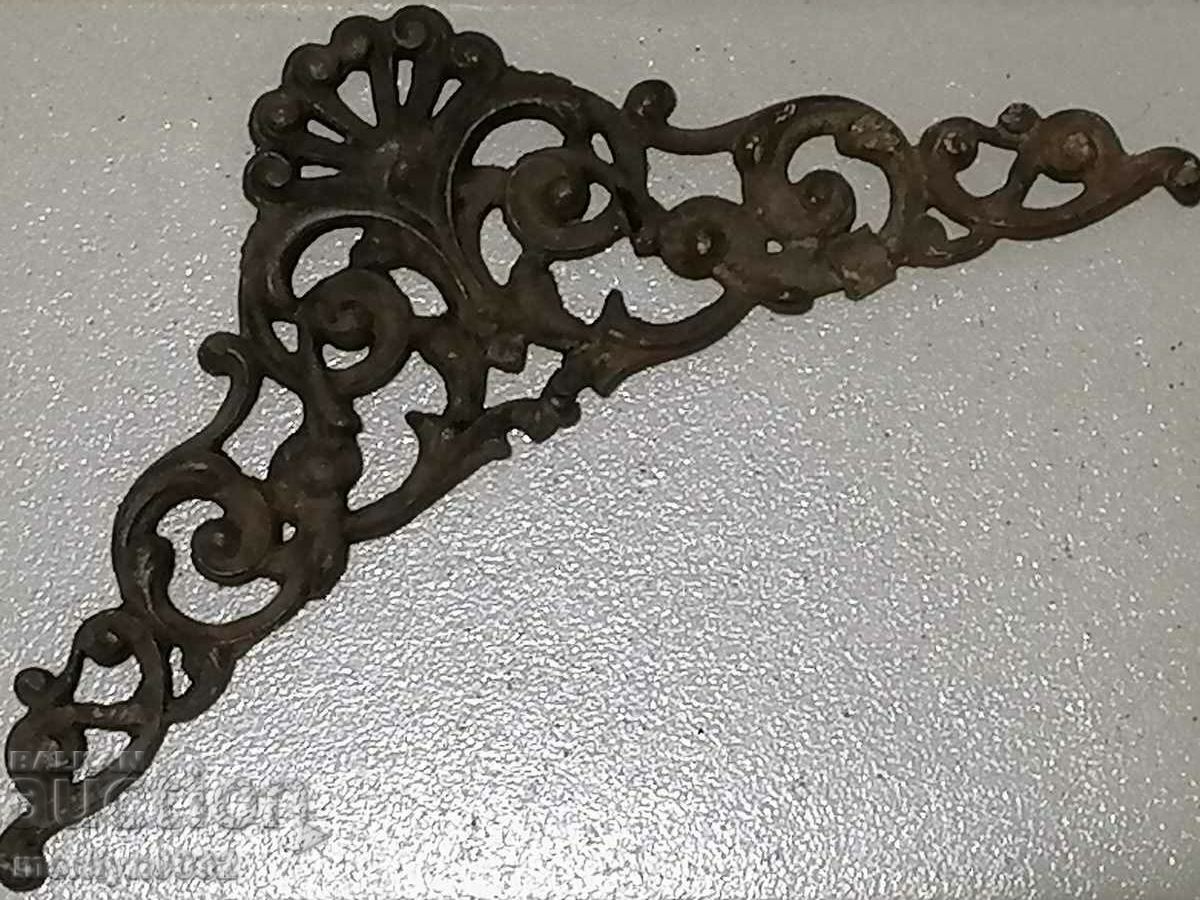 Decoration panel relief cast iron 2 pieces late 19th century bas-relief - 6