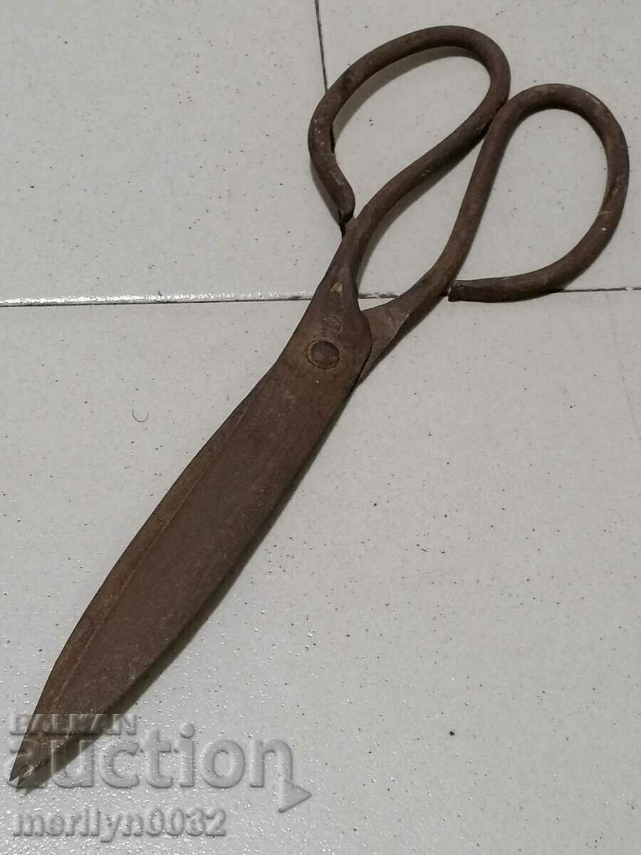 Renaissance forged scissors, wrought iron - 7 Renaissance forged scissors, wrought iron - 7