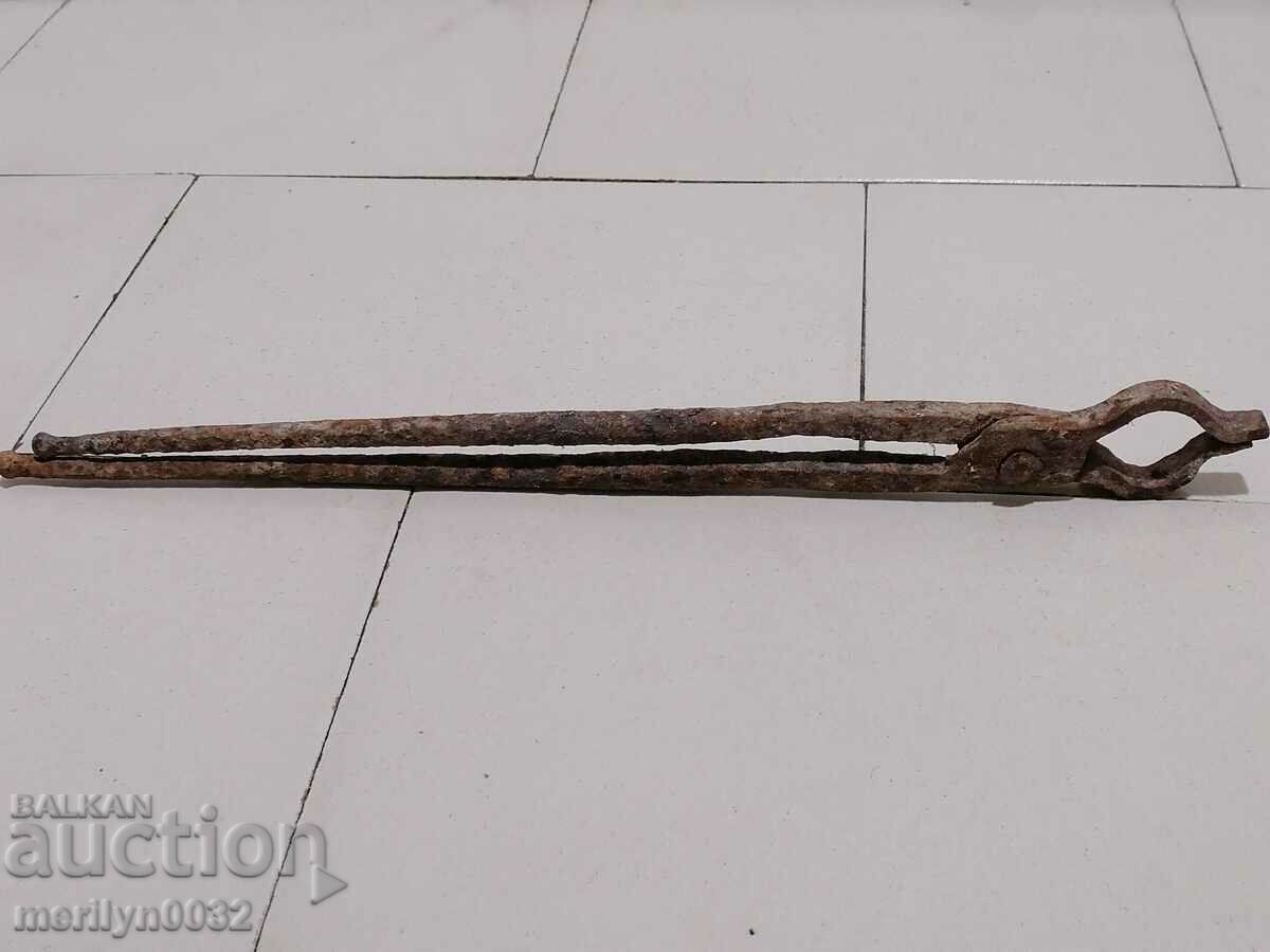 Forging pliers wrought iron tool with price 48.00 BGN | € 24.54 Forging pliers wrought iron tool with price 48.00 BGN | € 24.54