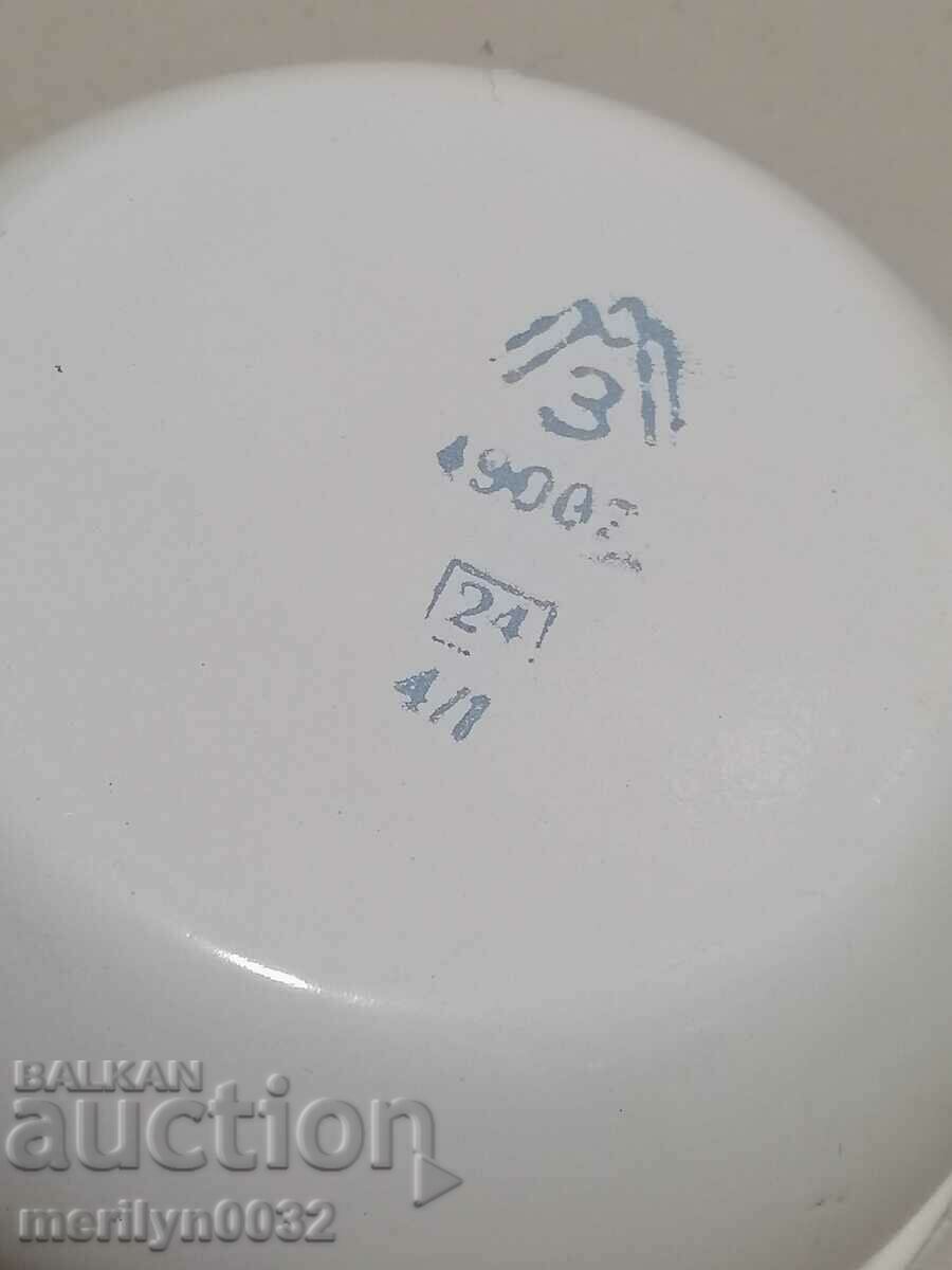 Old enameled dish, pan with USSR enamel - 6 Old enameled dish, pan with USSR enamel - 6