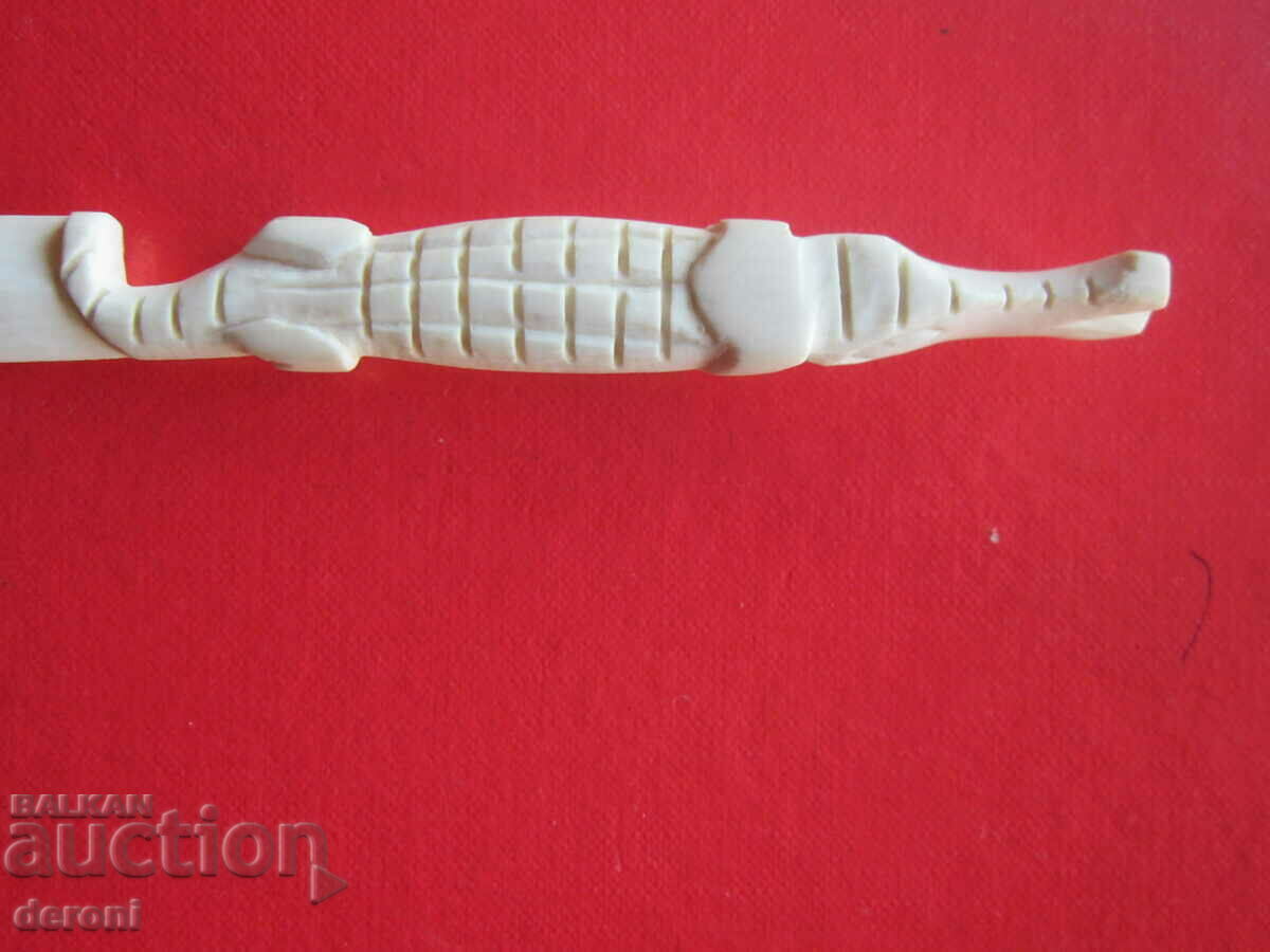 Auction Ivory letter knife Auction Ivory letter knife