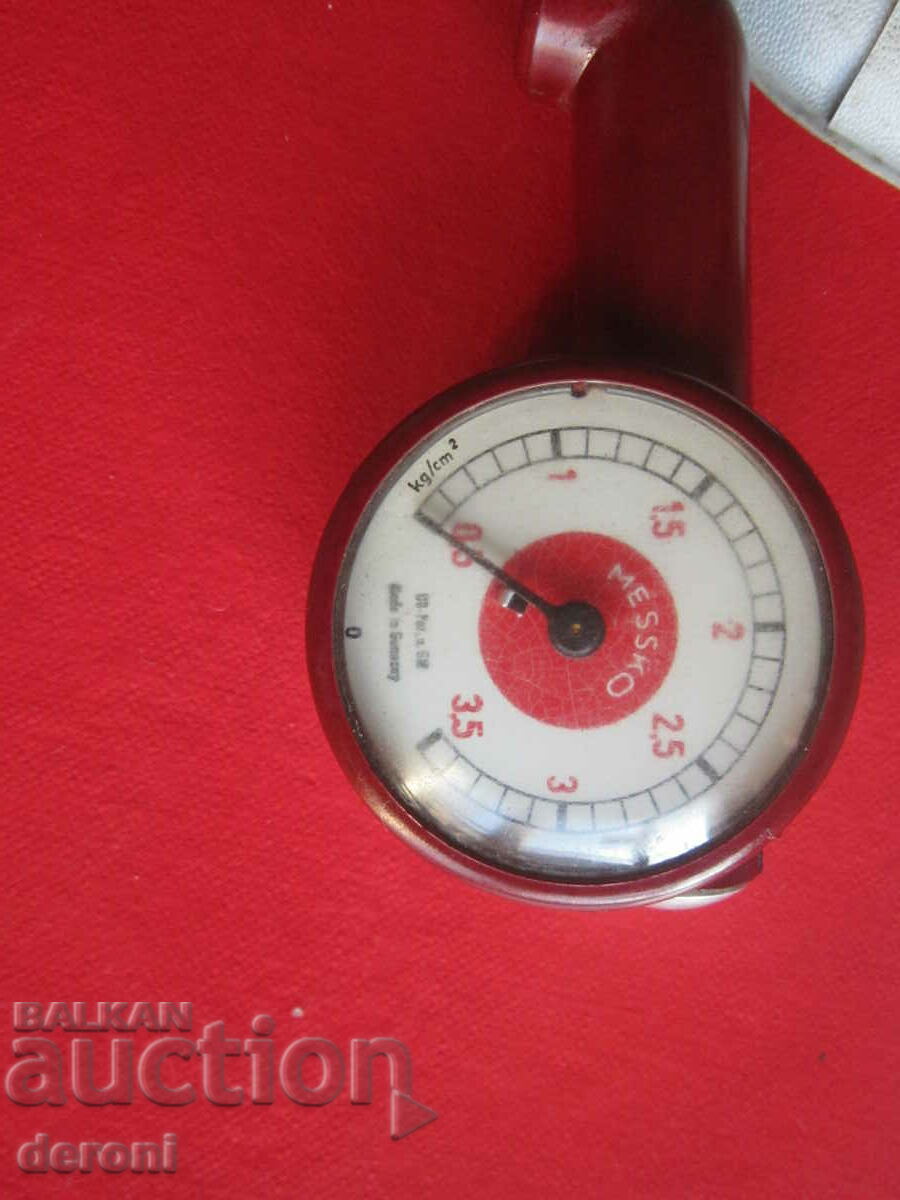 German Messko Porsche tire pressure gauge - 7