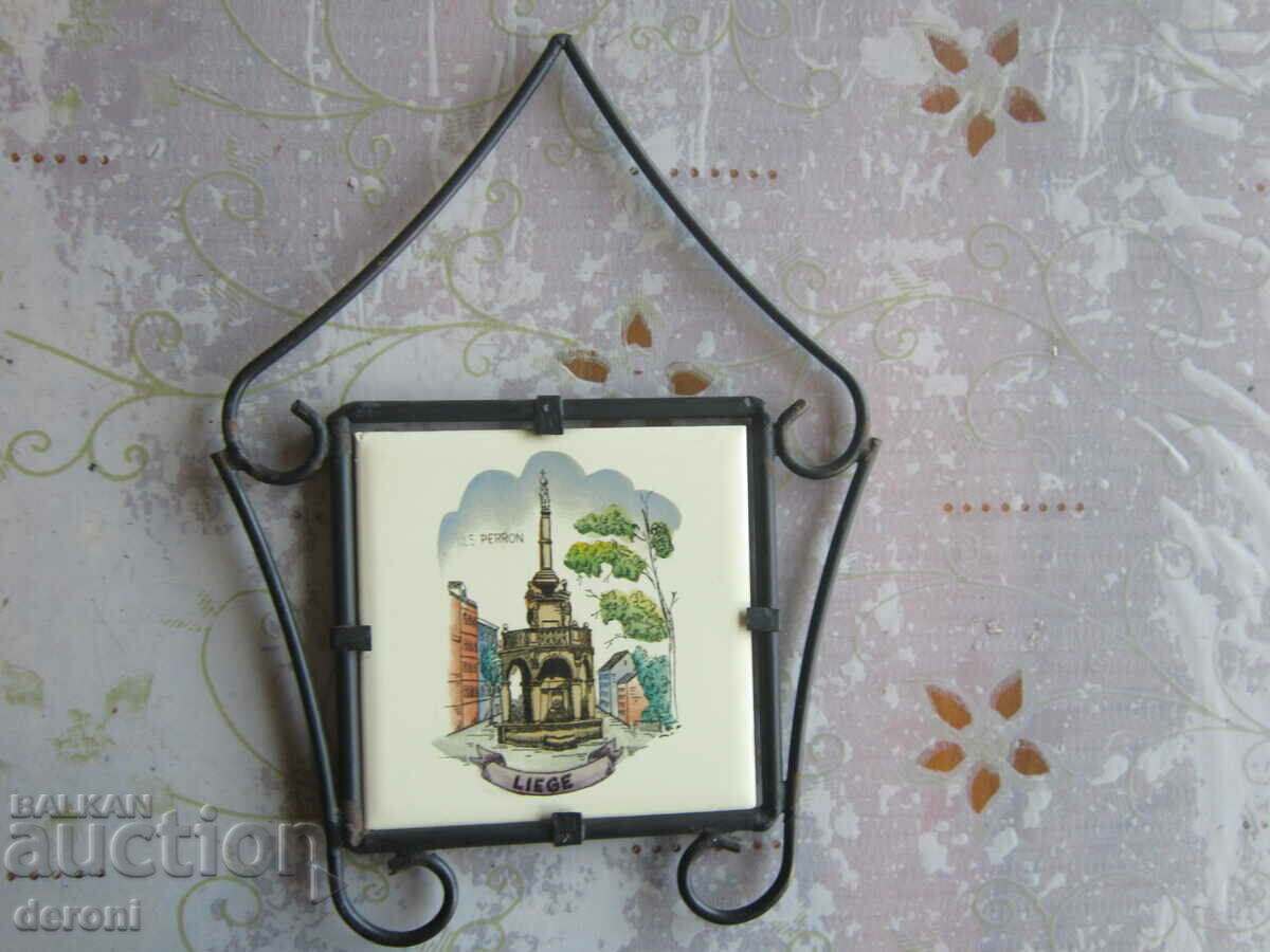 Antique porcelain painting panel - 6 Antique porcelain painting panel - 6