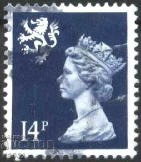 Σφραγισμένη βασίλισσα Ελισάβετ II 1988 της Σκωτίας