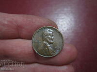 1963 год 1 цент САЩ