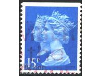 Stamped Queen Elizabeth II 1990 of Great Britain