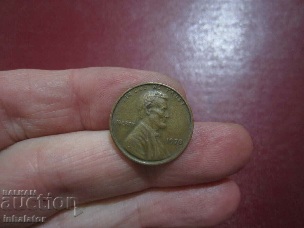 1970 1 cent USA