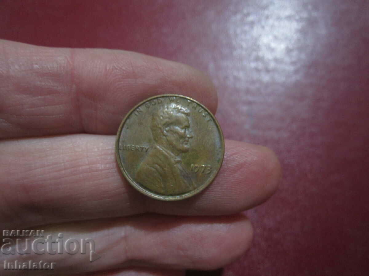 1973 1 cent SUA