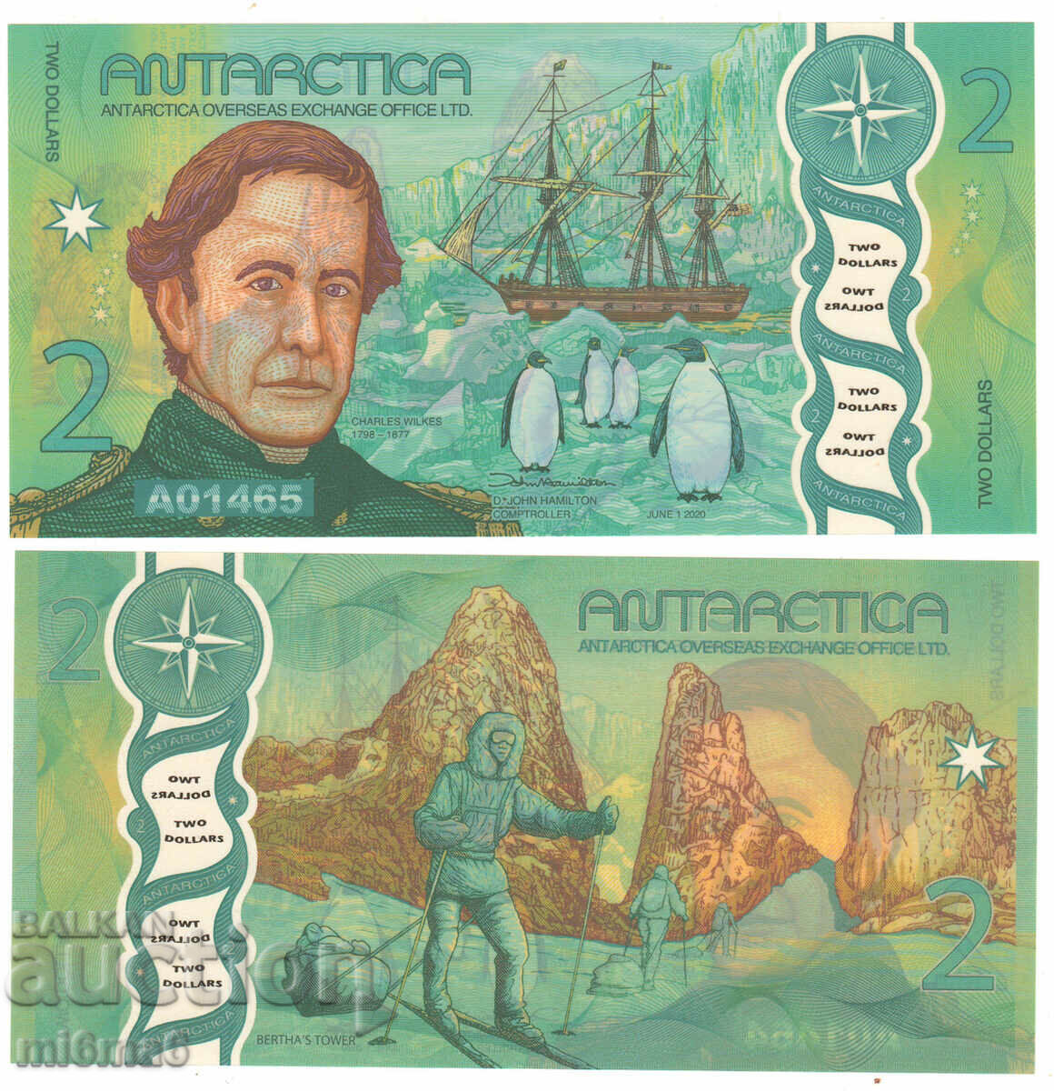 MI6MA6 - Antarctica $2