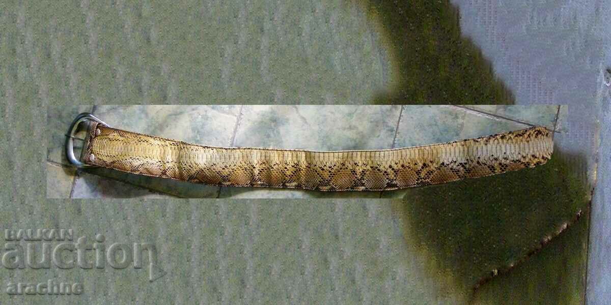 Wide python belt