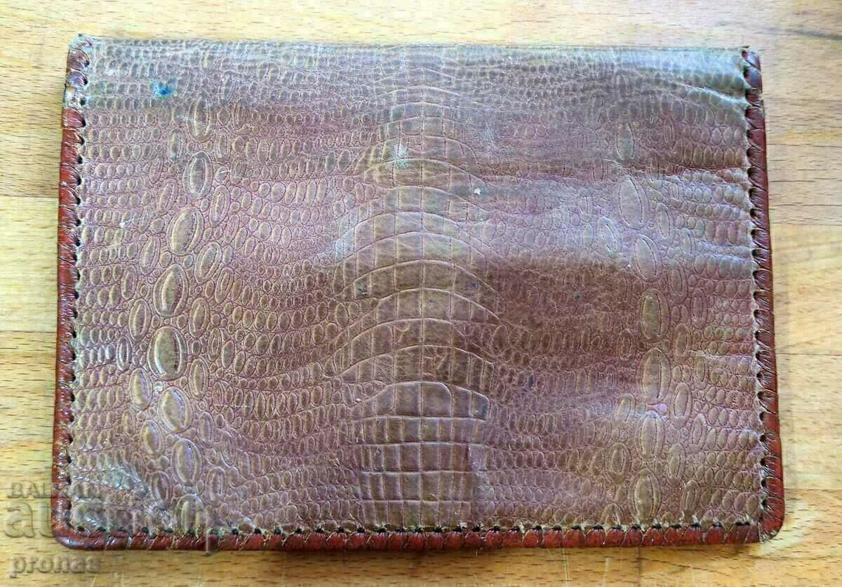 Old crocodile leather wallet with price 55.00 BGN | € 28.12 Old crocodile leather wallet with price 55.00 BGN | € 28.12