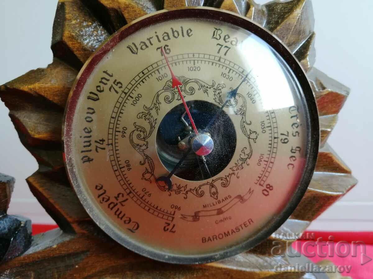 Rare Old German BLACKWALD Barometer with price 75.00 BGN | € 38.35 Rare Old German BLACKWALD Barometer with price 75.00 BGN | € 38.35