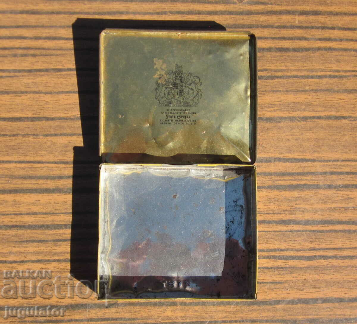 old metal tin snuff box of cigarettes - 5 old metal tin snuff box of cigarettes - 5