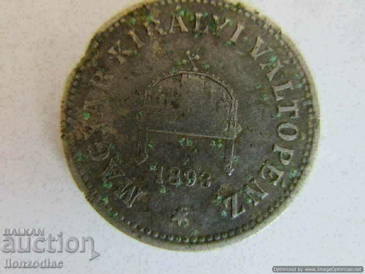 ❗❗❗Hungary, 10 fillers 1893❗❗❗ with price € 0.50 | 0.98 BGN