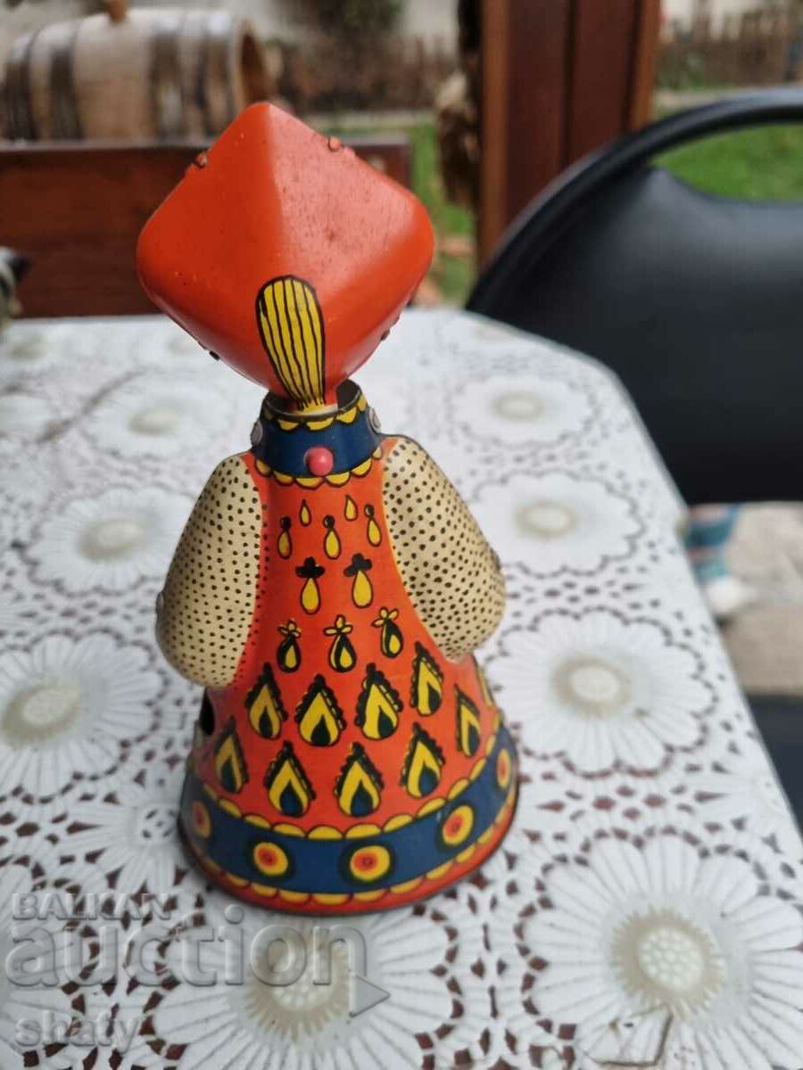 Auction Old mechanical tin toy. Horse Auction Old mechanical tin toy. Horse