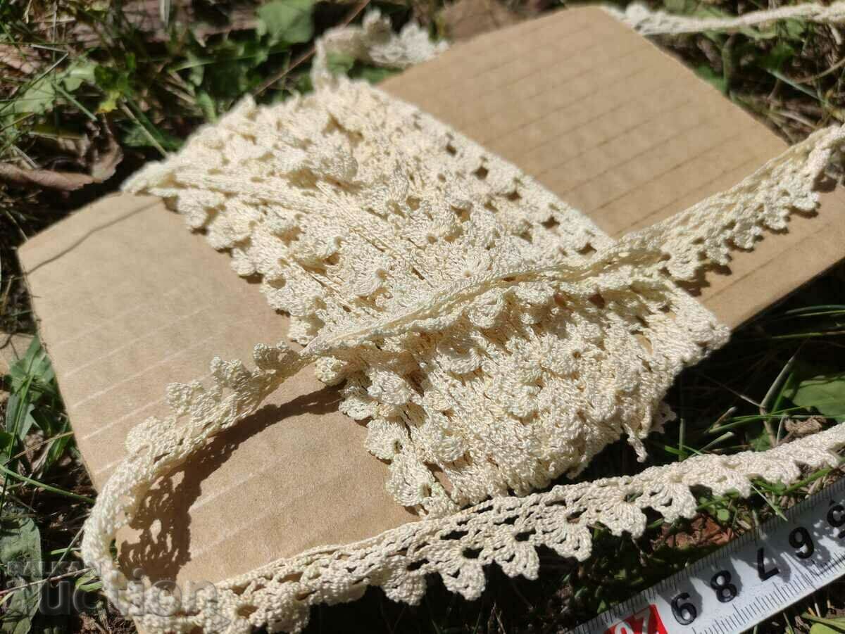 Lace strip 7 meters for decoration, costumes... with price 130.00 BGN | € 66.47 Lace strip 7 meters for decoration, costumes... with price 130.00 BGN | € 66.47
