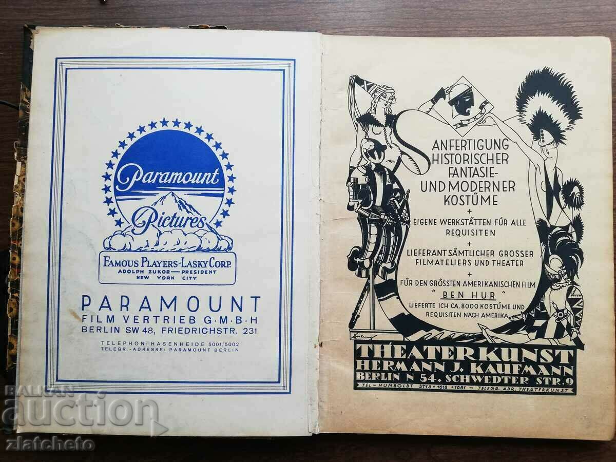 Delivery of Das grosse Bilderbuch des Films, Film-Kurier 1926 Delivery of Das grosse Bilderbuch des Films, Film-Kurier 1926