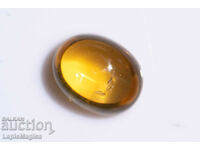 Yellow chrysoberyl cabochon 1.63ct oval