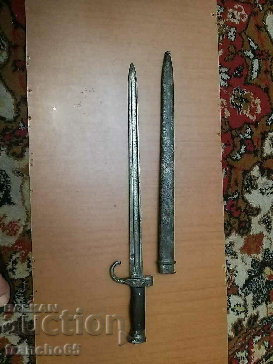 French bayonet "Bertier" M1892. - 6 French bayonet "Bertier" M1892. - 6