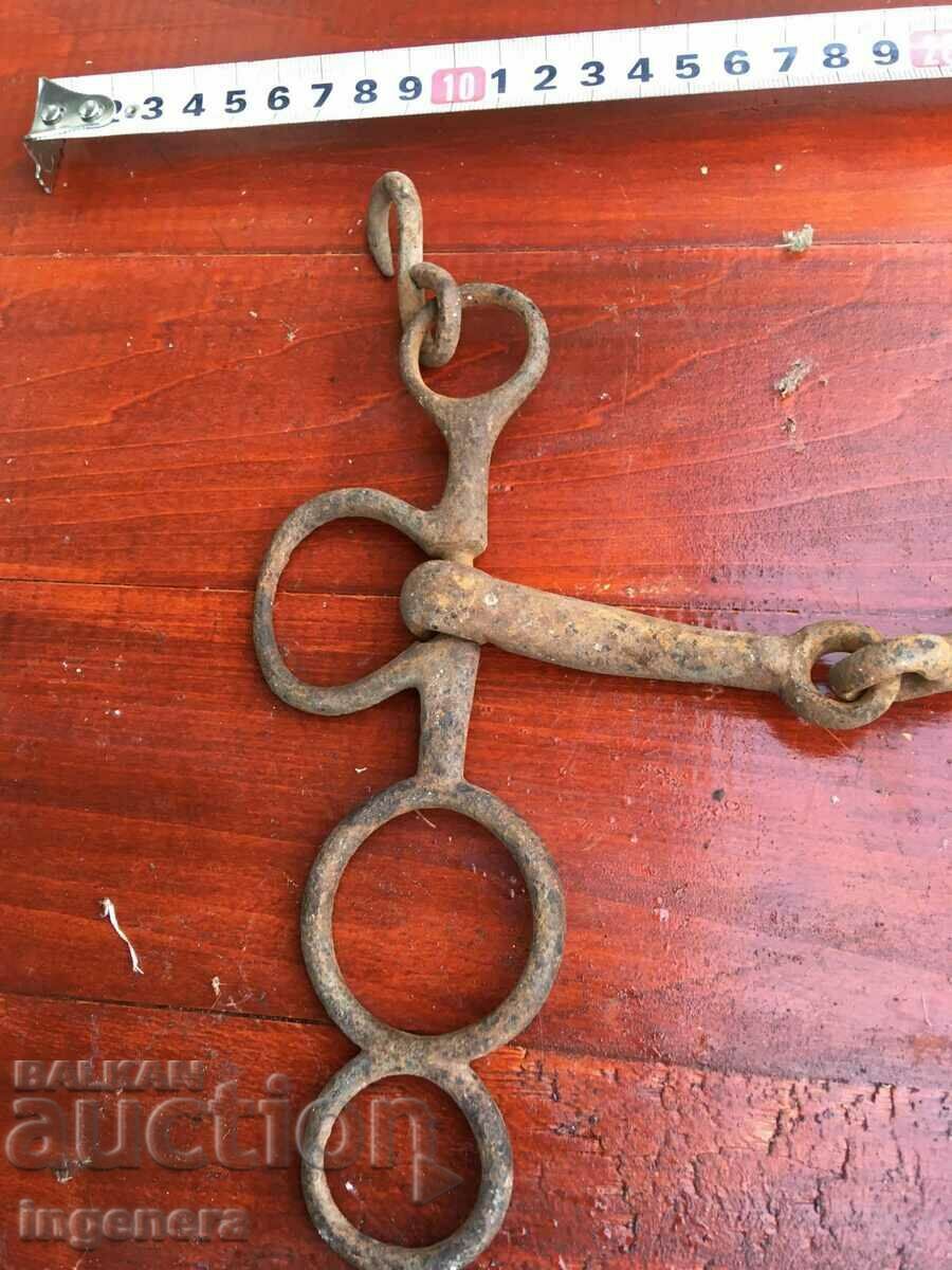 HORSE Muzzle Muzzle DONKEY AMMUNITION METAL - 5