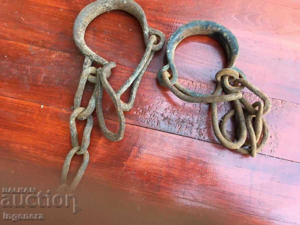 BUKAI SPONA HANDCUFFS FOR HORSES-2 PCS - 6 BUKAI SPONA HANDCUFFS FOR HORSES-2 PCS - 6