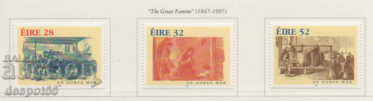 1997. Ейре. 150-та годишнина от големия глад в Ирландия.