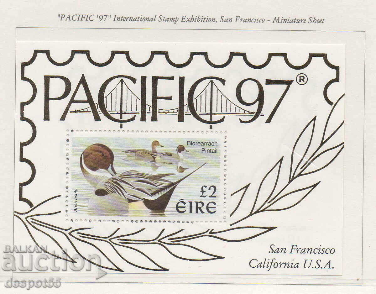 1997 Irlanda. Expoziția Internațională Poștală `97 - San Francisco