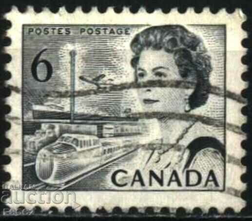 Ștampilată Regina Elisabeta a II-a 1970 a Canadei