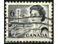 Stamped Queen Elizabeth II 1970 of Canada