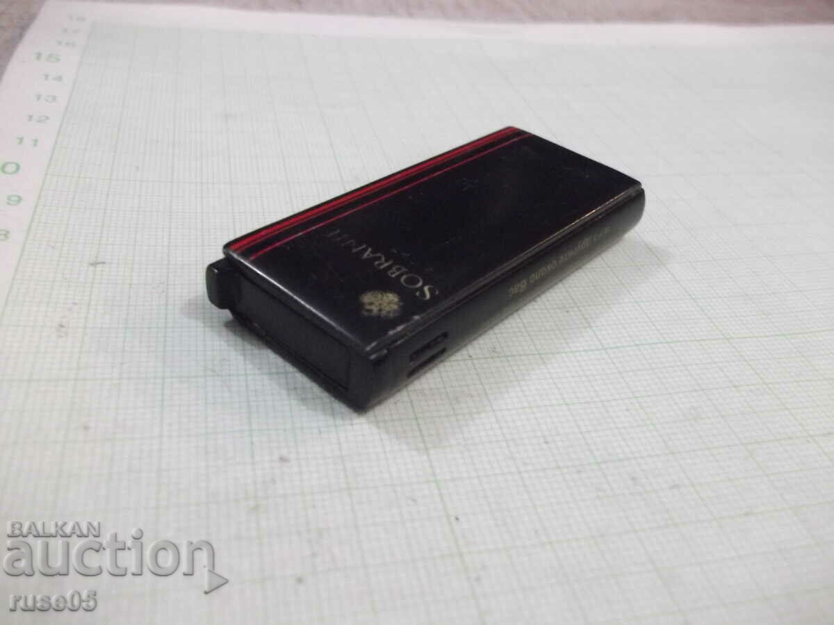 Lighter gas "SOBRANIE - LONDON" with a soft flame working - 7 Lighter gas "SOBRANIE - LONDON" with a soft flame working - 7