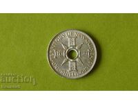 1 Shilling 1945 Noua Guinee UNC Argint