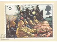 1981 Marea Britanie. Carte de reproducere cu timbre poștale.
