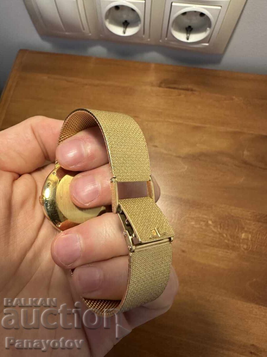 GOLD WATCH GOLDEN JAEGER-LECOULTRE PERFECT 18 KARAT - 6