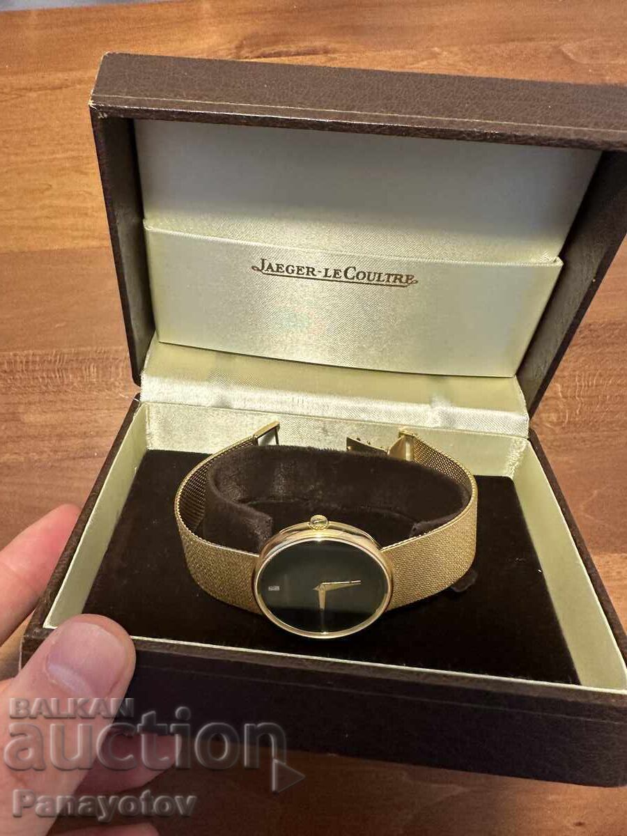 GOLD WATCH GOLDEN JAEGER-LECOULTRE PERFECT 18 KARAT