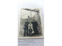 Photo Simferopol Woman and three men