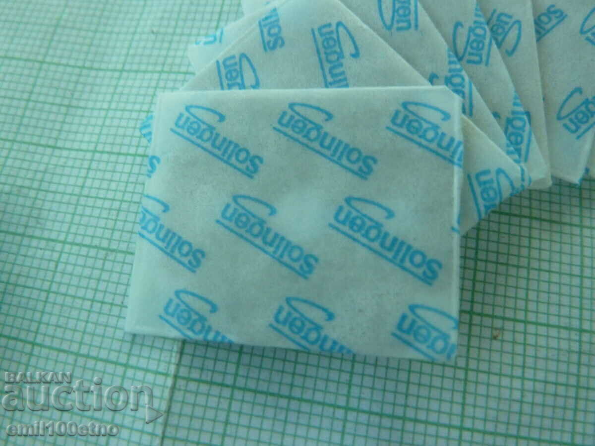 Delivery of Mini razor blades 8 pieces SOLINGEN Germany Delivery of Mini razor blades 8 pieces SOLINGEN Germany