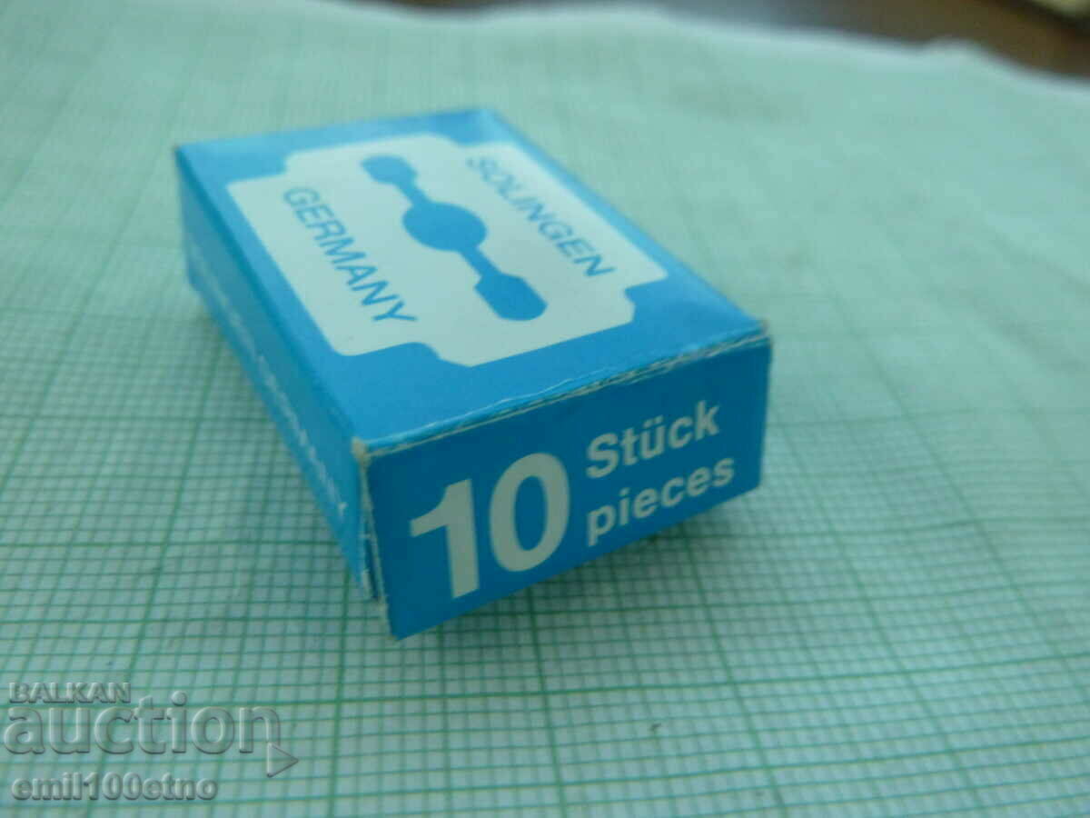 Mini razor blades 8 pieces SOLINGEN Germany - 6 Mini razor blades 8 pieces SOLINGEN Germany - 6
