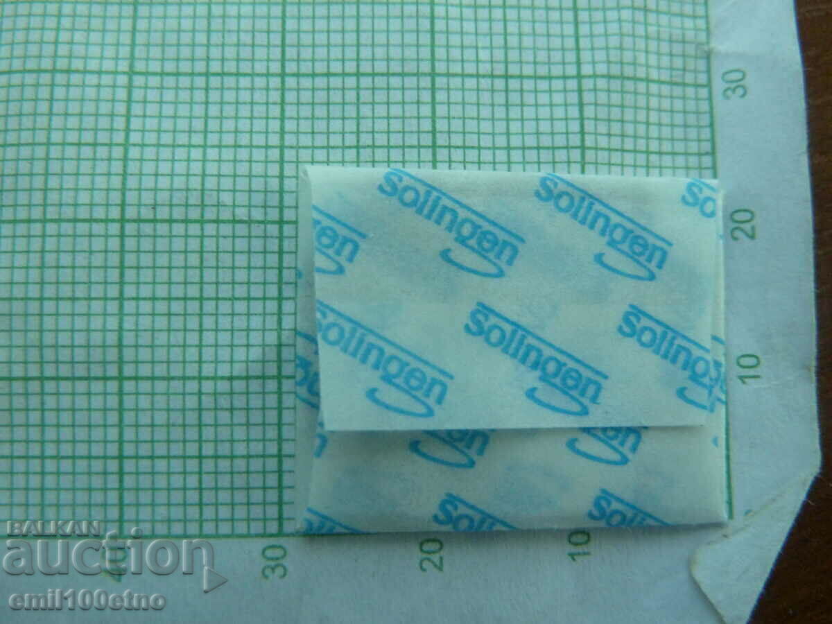 Mini razor blades 8 pieces SOLINGEN Germany - 7 Mini razor blades 8 pieces SOLINGEN Germany - 7