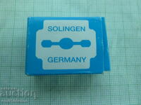 Mini razor blades 8 pieces SOLINGEN Germany