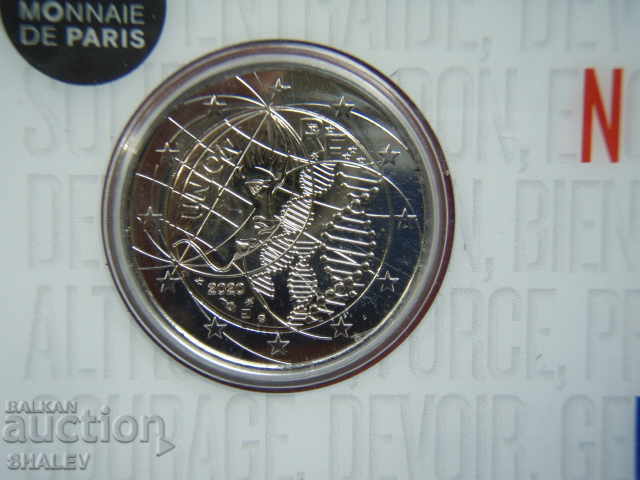 Auction 2 Euro 2020 France "Union" - Unc (2 euros) Auction 2 Euro 2020 France "Union" - Unc (2 euros)