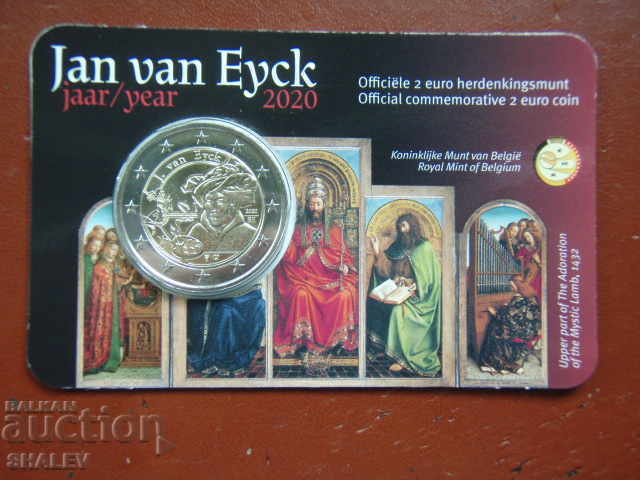 2 Euro 2020 Belgium "Jan van Eyck" (2) - Unc (2 Euro) with price 32.89 BGN | € 16.82 2 Euro 2020 Belgium "Jan van Eyck" (2) - Unc (2 Euro) with price 32.89 BGN | € 16.82