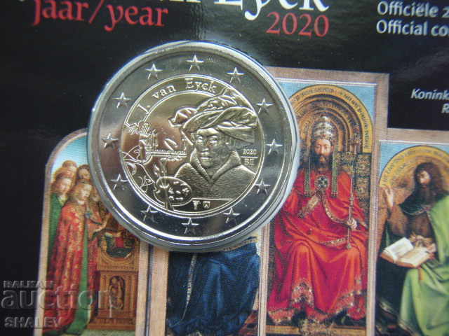 Παράδοση 2 Euro 2020 Βέλγιο "Jan van Eyck" (2) - Unc (2 Euro)