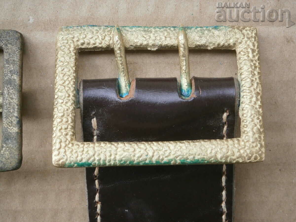 Auction  buckles from officer's belt BMK and SOC