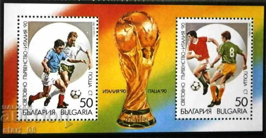 3817 - Campionatul Mondial de Fotbal bloc „Italia '90”.