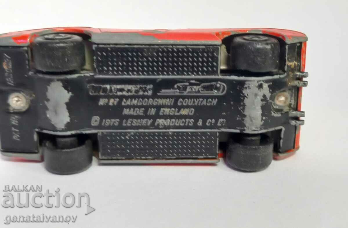 Auction 1975 MATCHBOX LAMBORGHINI COUNTACH Stroller Auction 1975 MATCHBOX LAMBORGHINI COUNTACH Stroller