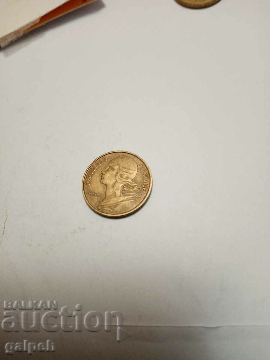 FRANCE COIN - 10 SANTIMA - 1969 - BGN 0.7 with price 0.70 BGN | € 0.36 FRANCE COIN - 10 SANTIMA - 1969 - BGN 0.7 with price 0.70 BGN | € 0.36